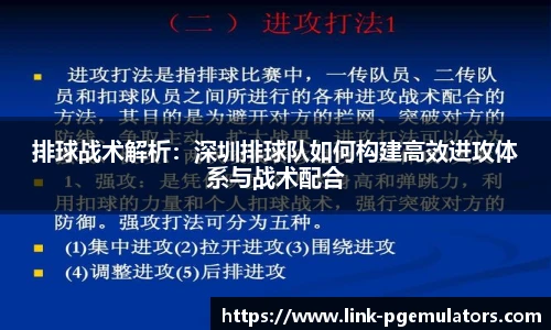 排球战术解析：深圳排球队如何构建高效进攻体系与战术配合